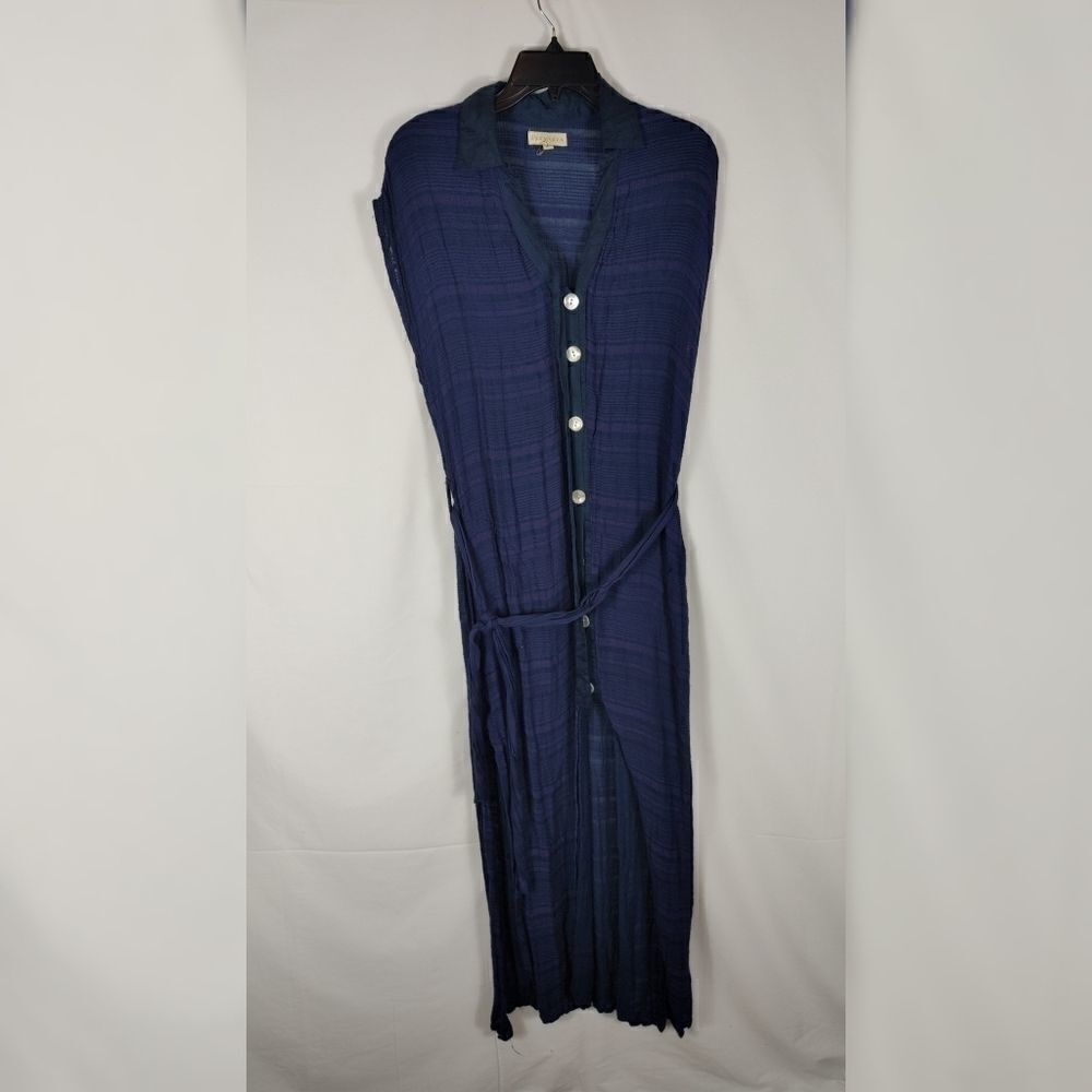 Ruby Yaya Gauze Button Down Dress Women's Size Sma